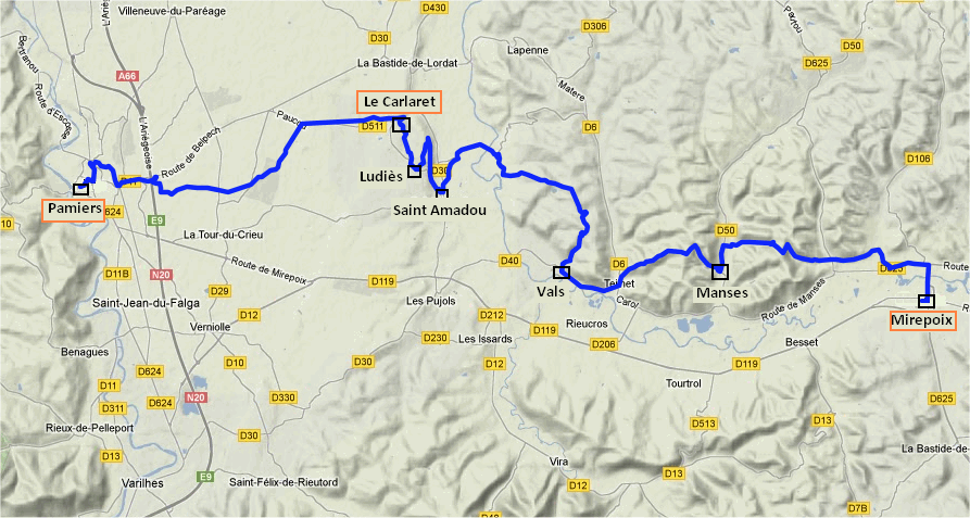 la 7ème étape de la Voie du Piémont Pyrénéen